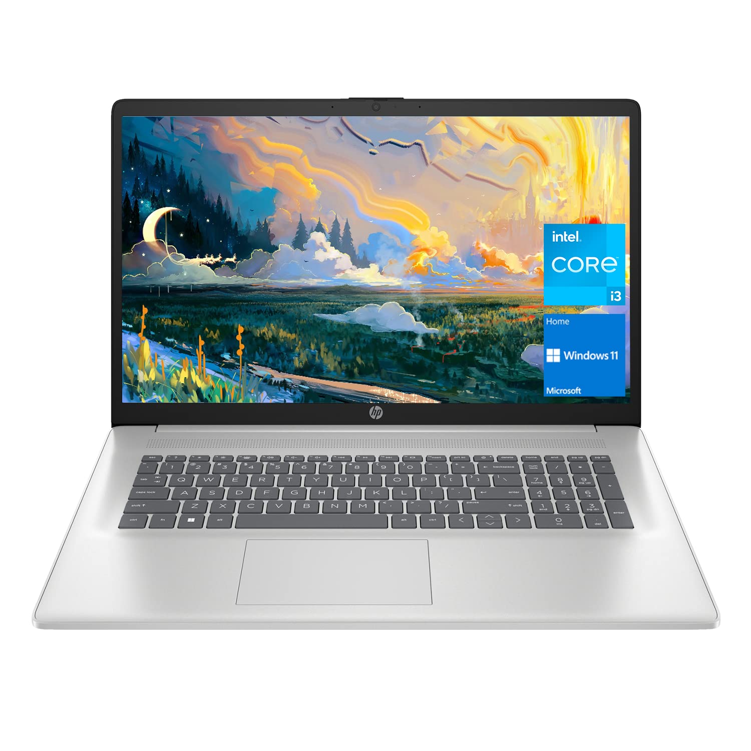 Foto 1 | Ordenador Portátil Hp 17  17 3 Pulgadas  Hd+  Intel Core I3-1125g4  8 Gb  512 Gb  Ssd - Venta Internacional.