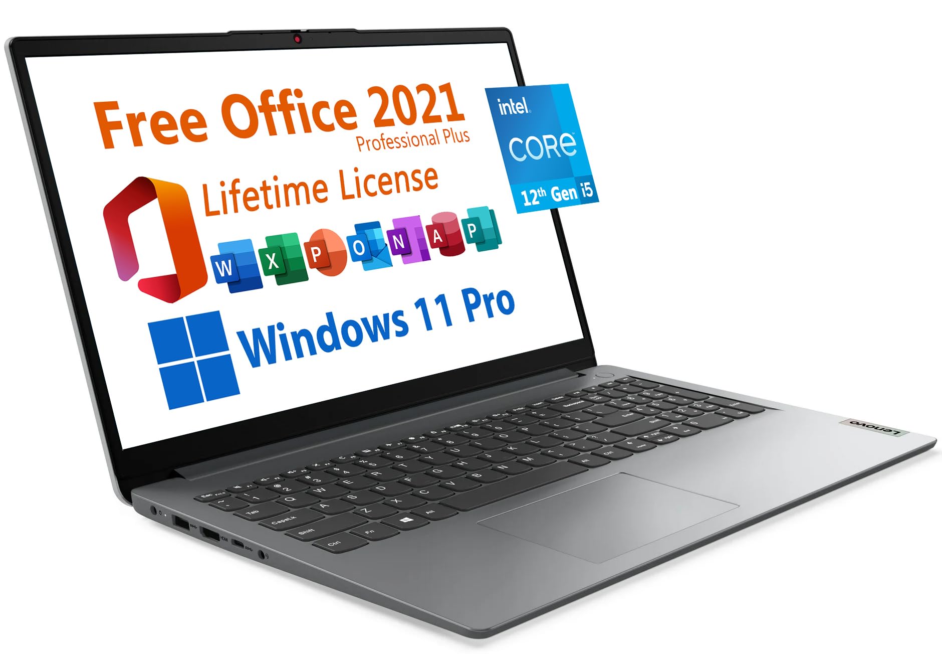 Foto 2 | Ordenador Portátil Lenovo 15.6 Business Intel Core I5-1235u 8 Gb De Ram 256 Gb Ssd - Venta Internacional.