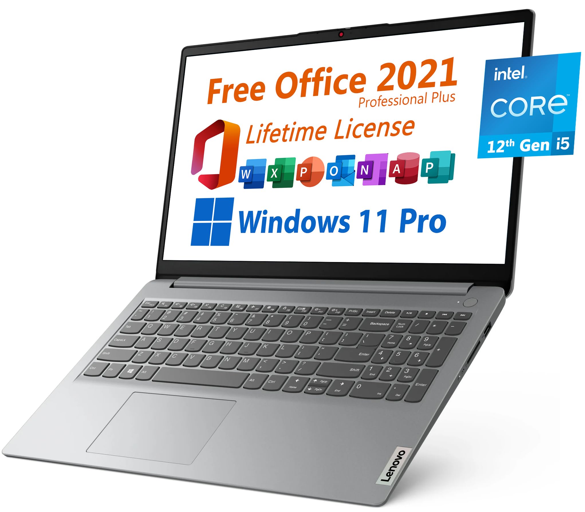 Foto 4 pulgar | Ordenador Portátil Lenovo 15.6 Business Intel Core I5-1235u 8 Gb De Ram 256 Gb Ssd - Venta Internacional.