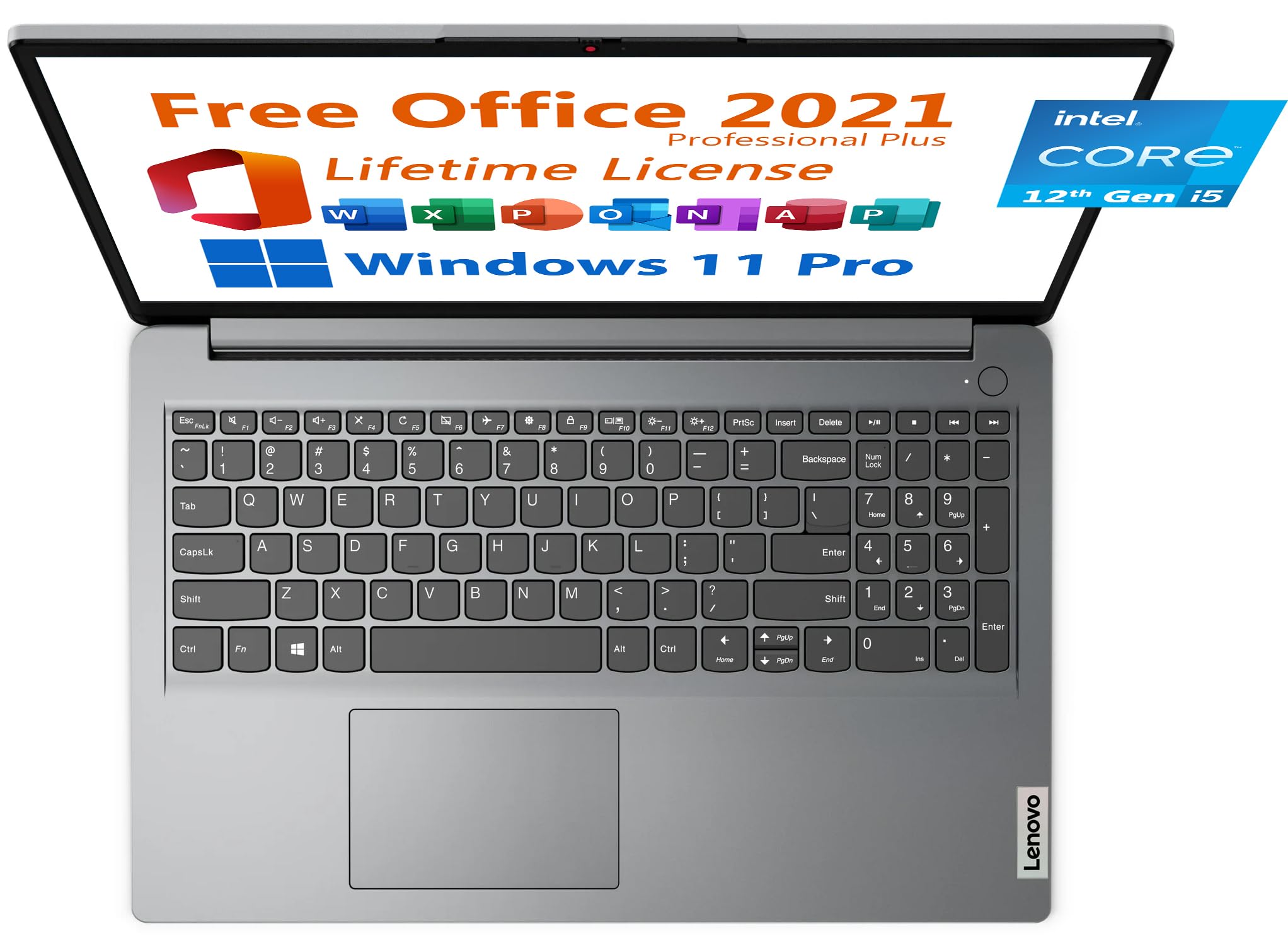Foto 5 pulgar | Ordenador Portátil Lenovo 15.6 Business Intel Core I5-1235u 8 Gb De Ram 256 Gb Ssd - Venta Internacional.