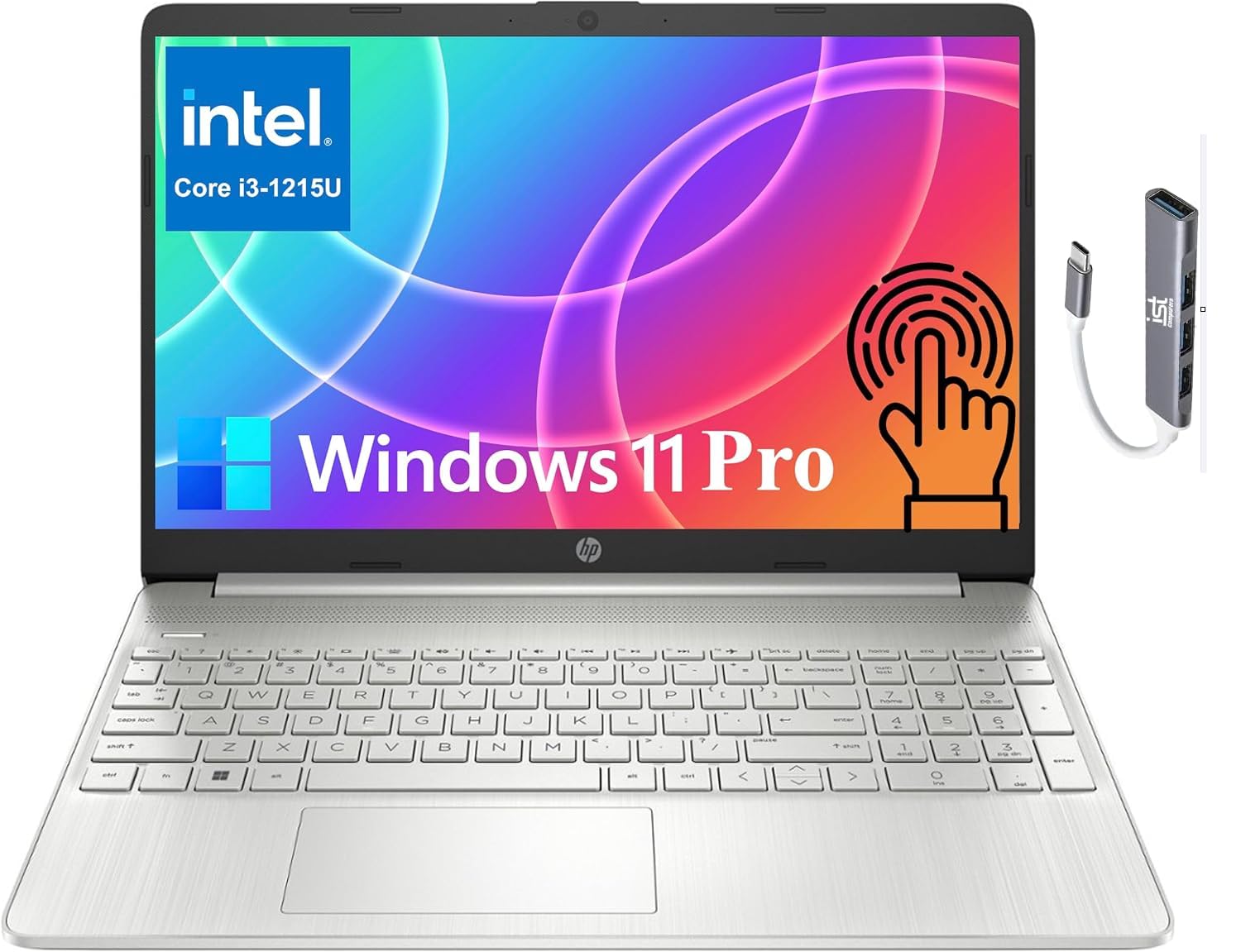 Foto 2 pulgar | Portátil Hp 15 Con Pantalla Táctil Hd De 15 6 Pulgadas Intel I3-1215u  16 Gb  1 Tb  Ssd - Venta Internacional.