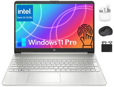 Foto 1 | Ordenador Portátil Hp Pavilion 15.6 Hd Con Pantalla Táctil 2024 I3 De 12 Gb Y 256 Gb Ssd - Venta Internacional.
