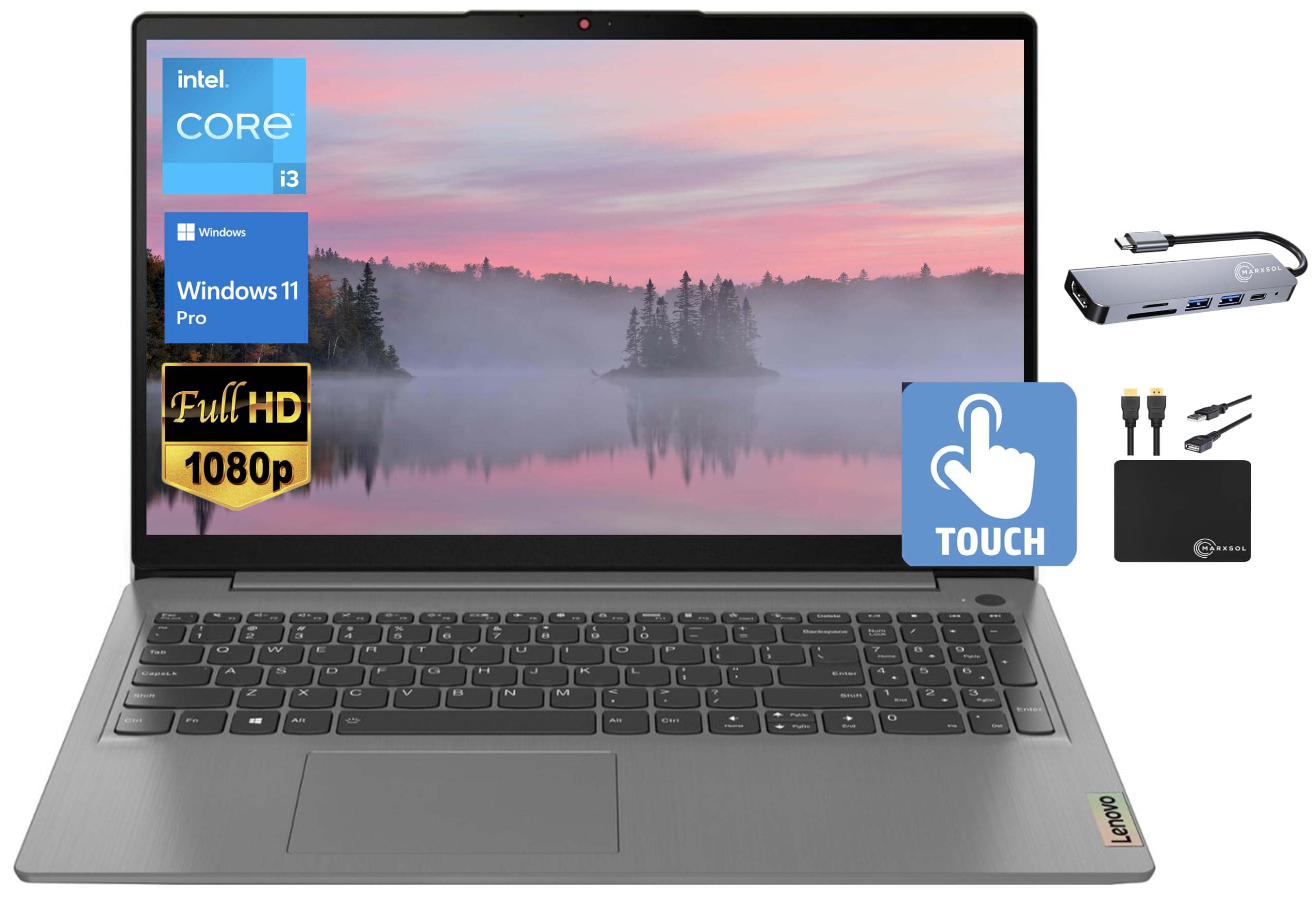 Foto 1 | Ordenador Portátil Lenovo Ideapad 3i Business 2023 15.6 Pulgadas Fhd 16 Gb Ram 512 Gb Ssd - Venta Internacional.