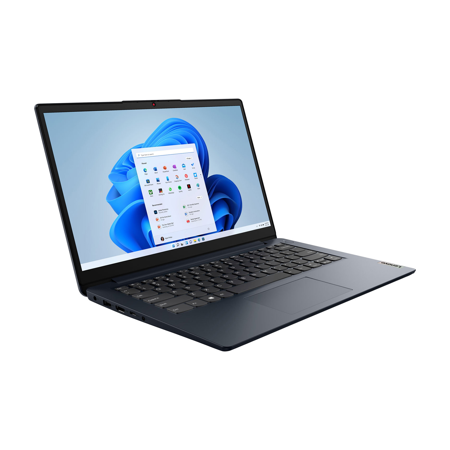 Lenovo Ideapad 1 (82lv0074cf) 14'' Celeron N4500 4gb 128gb Emmc W11 Azul