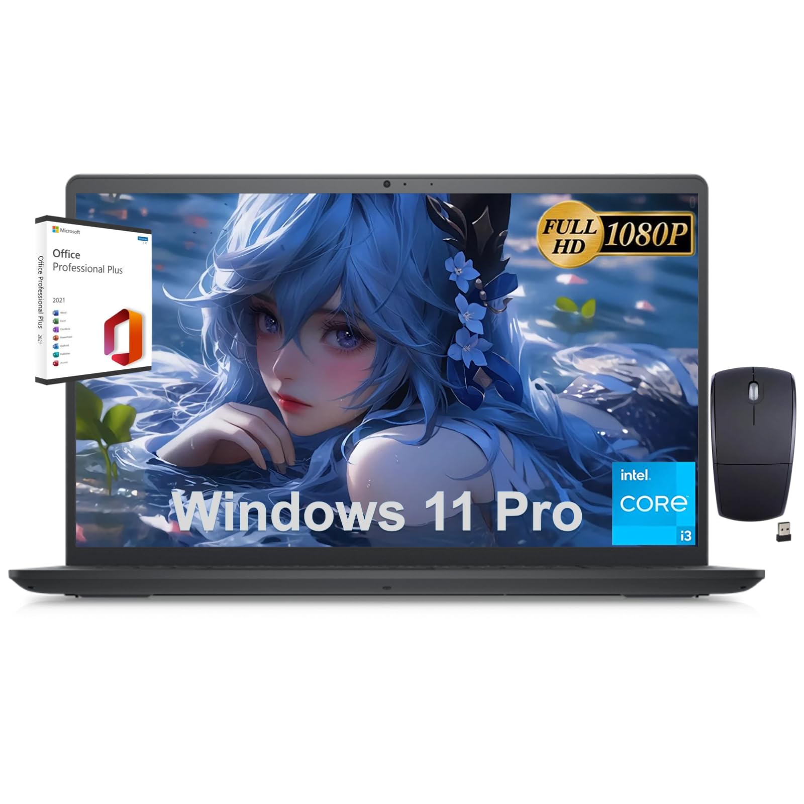 Ordenador Portátil Dell Inspiron 15 3520 Business 15 6 Pulgadas Con Fhd I3 De 16 Gb/512 Gb - Venta Internacional.