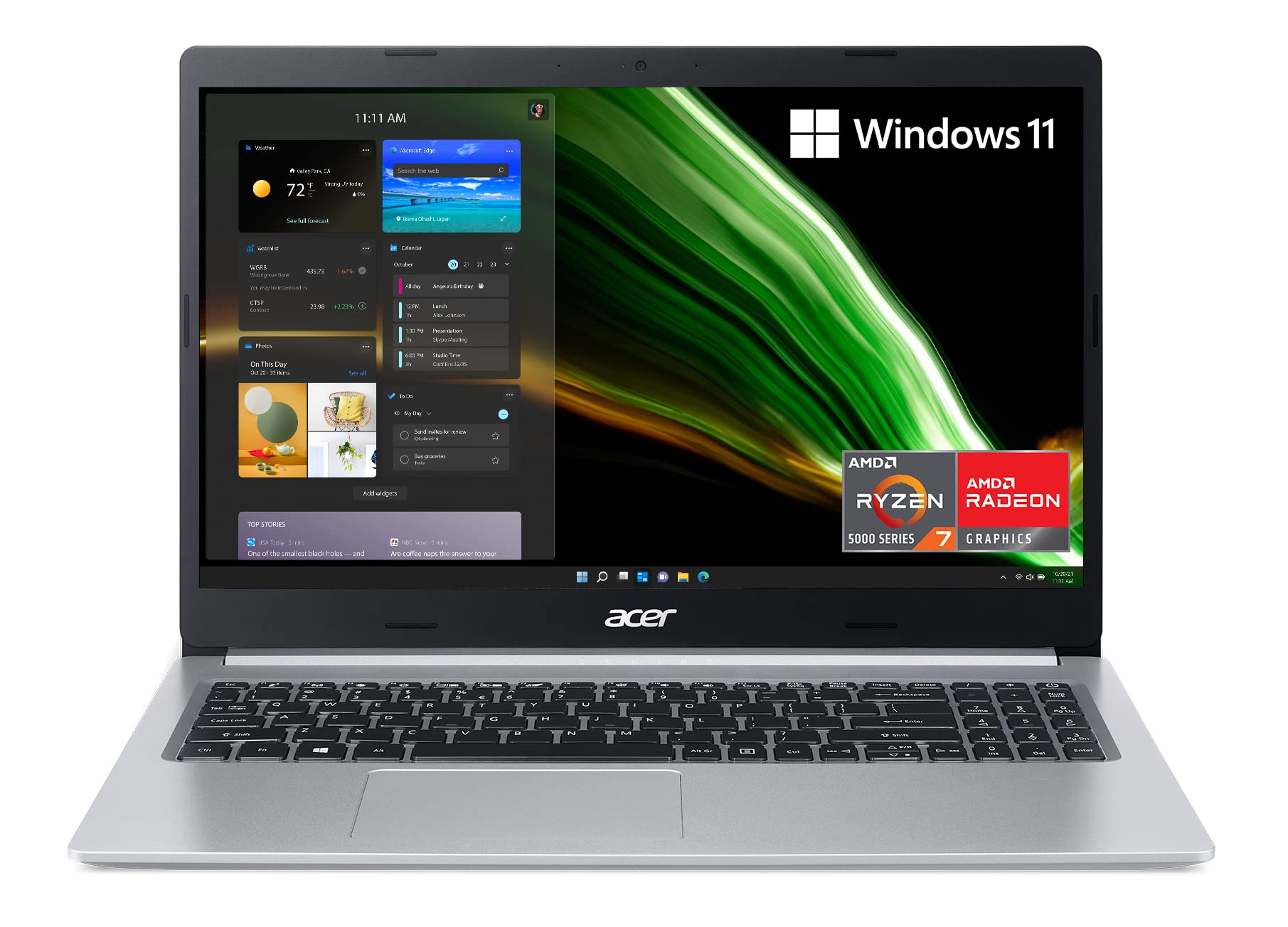 Ordenador Portátil Acer Aspire 3 Slim 15 6 Pulgadas Fhd Ryzen 7 5700u 16 Gb 1 Tb - Venta Internacional.