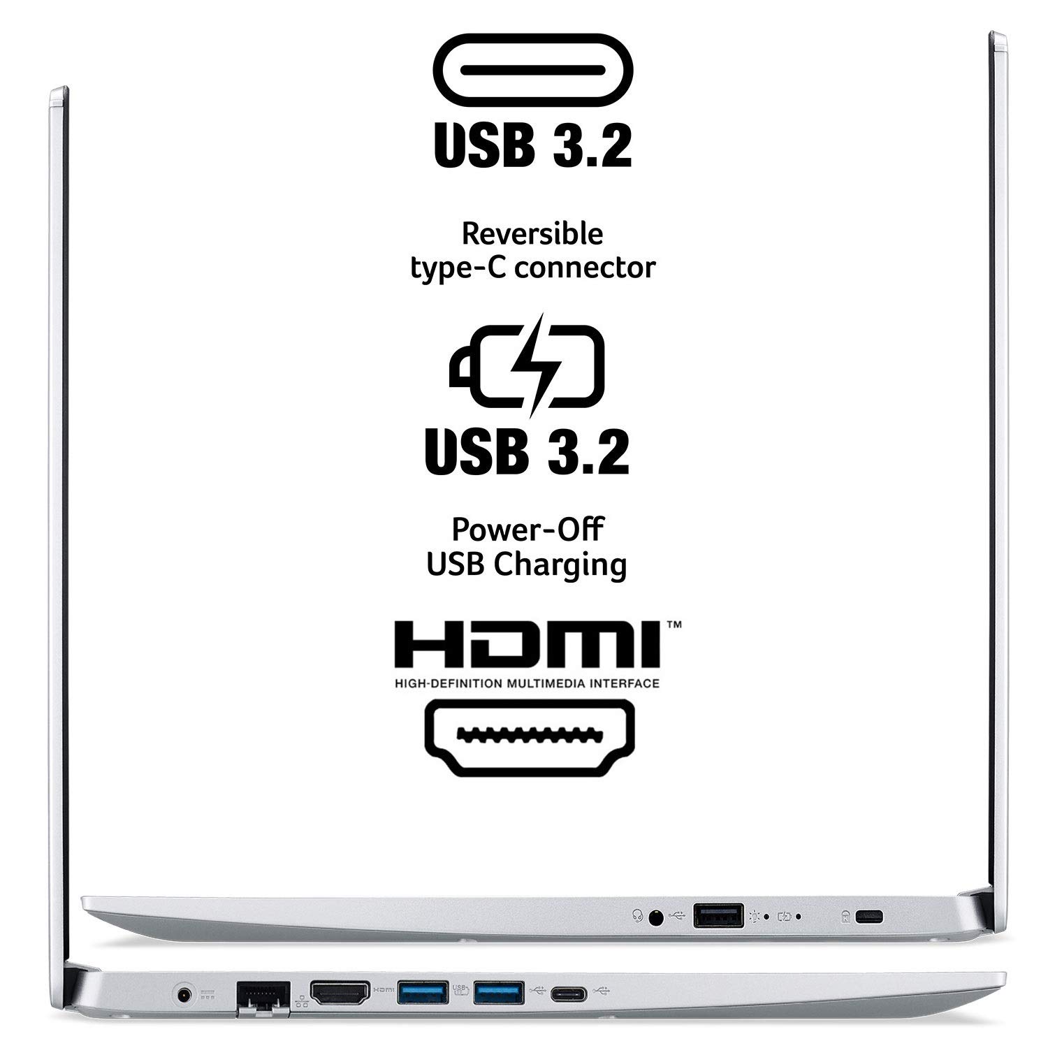 Foto 6 pulgar | Ordenador Portátil Acer Aspire 3 Slim 15 6 Pulgadas Fhd Ryzen 7 5700u 16 Gb 1 Tb - Venta Internacional.