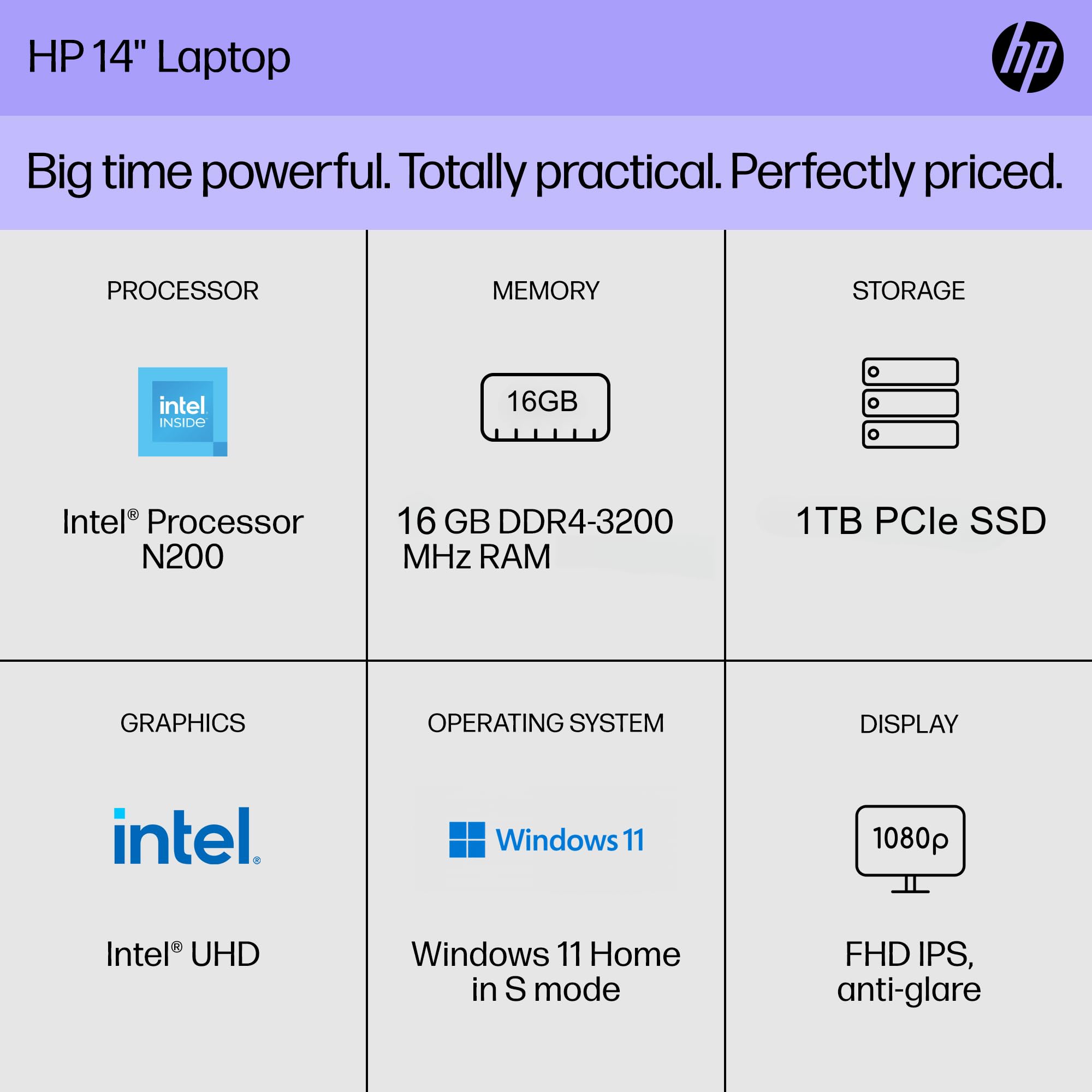 Foto 3 pulgar | Ordenador Portátil Hp 14 Ips Fhd Con Pantalla De 16 Gb De Ram  1 Tb Ssd  Windows 11s - Venta Internacional.