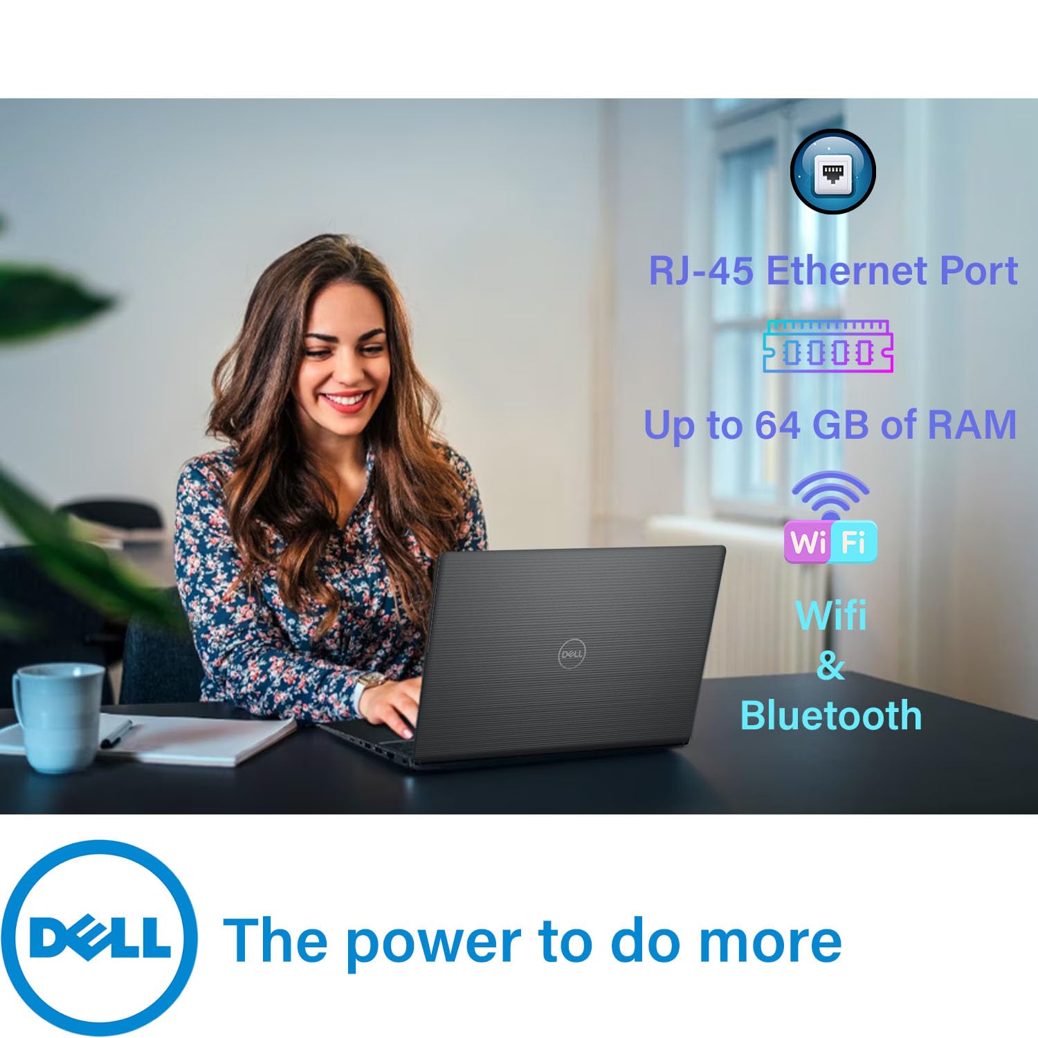 Foto 4 | Ordenador Portátil Dell Vostro 3520 Business De 15 6 Pulgadas Con Procesador Intel Core I3 De 32 Gb/1 Tb - Venta