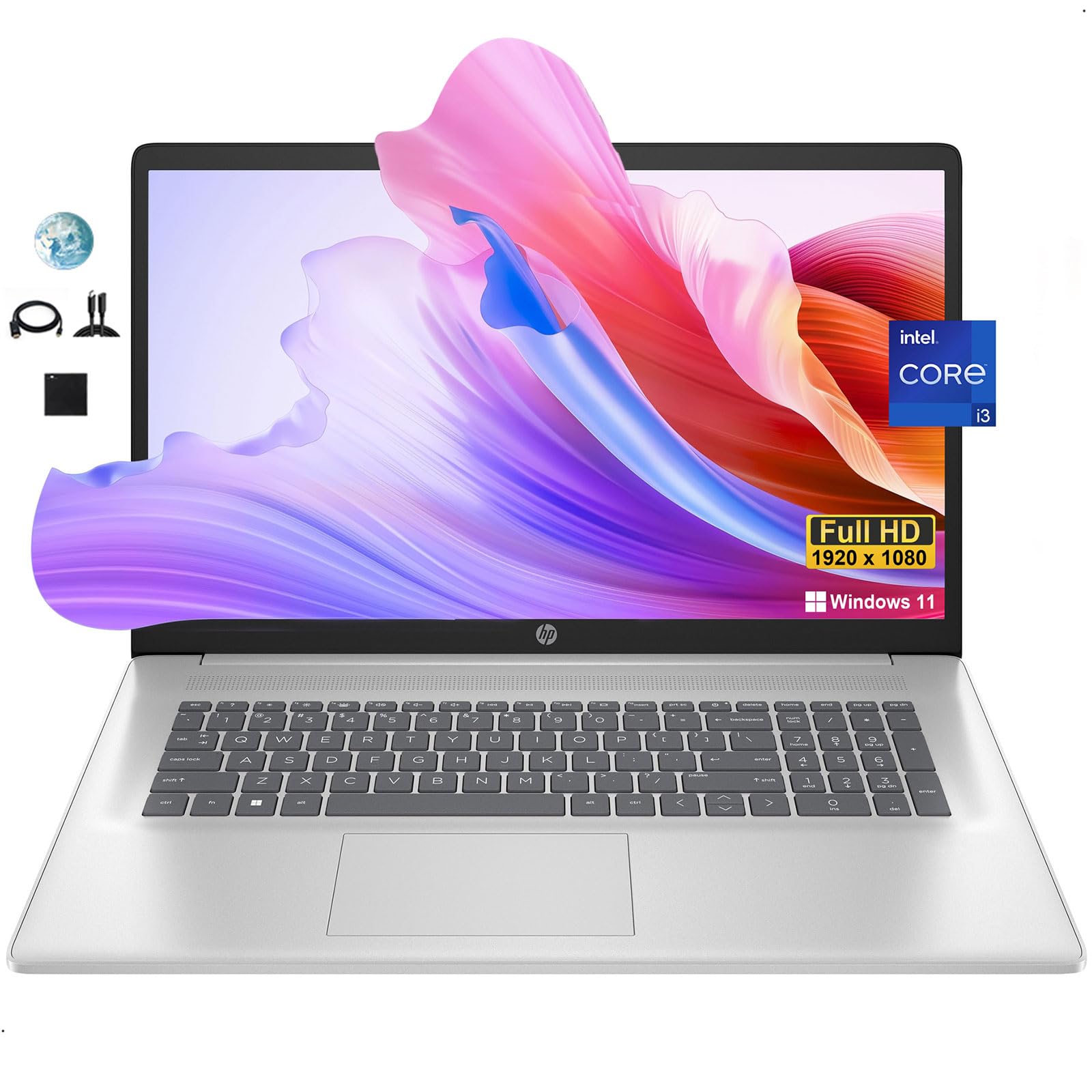 Portátil Hp 17 Flagship Intel Core I3-1215u 32 Gb Ram 512 Gb Ssd - Venta Internacional.