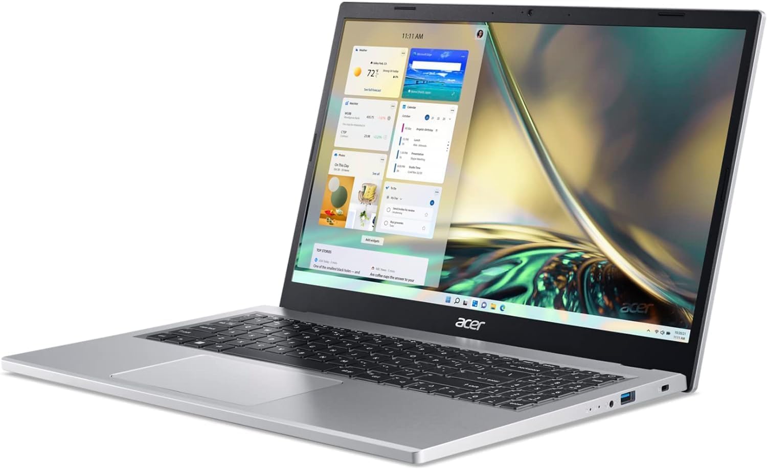 Foto 3 pulgar | Ordenador Portátil Acer Aspire Slim 15 6 Pulgadas Con Pantalla Fhd Amd Ryzen 7 5700u  16 Gb  1 Tb  Ssd - Venta Int