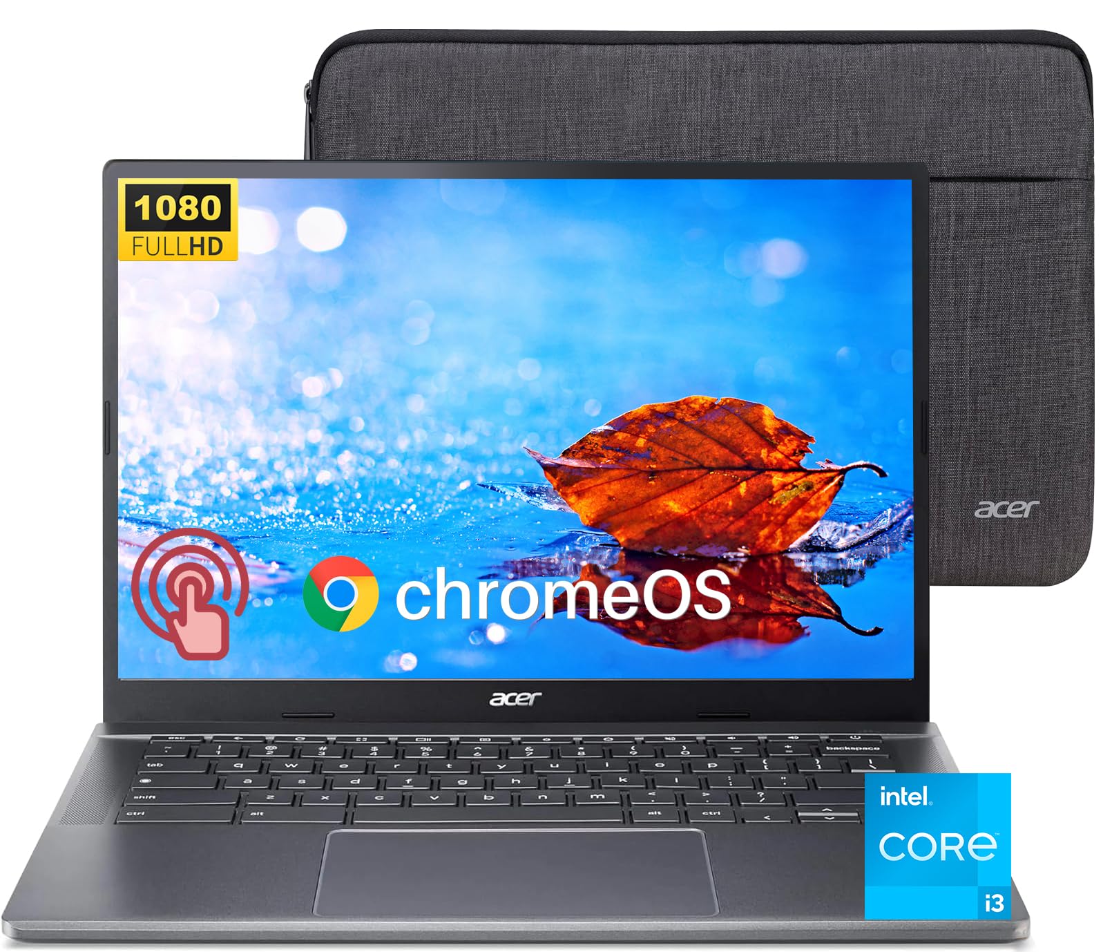 Foto 2 pulgar | Portátil Acer Chromebook Plus 514 2024 14 Pulgadas Fhd Intel I3 8 Gb/1 Tb - Venta Internacional.