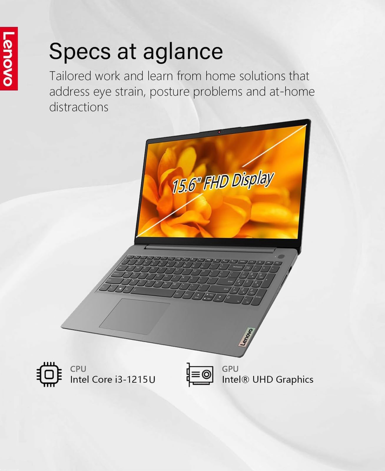 Foto 7 pulgar | Laptop Lenovo Ideapad 15.6 Pulgadas 24 GB RAM 1 TB SSD Gris - Venta Internacional