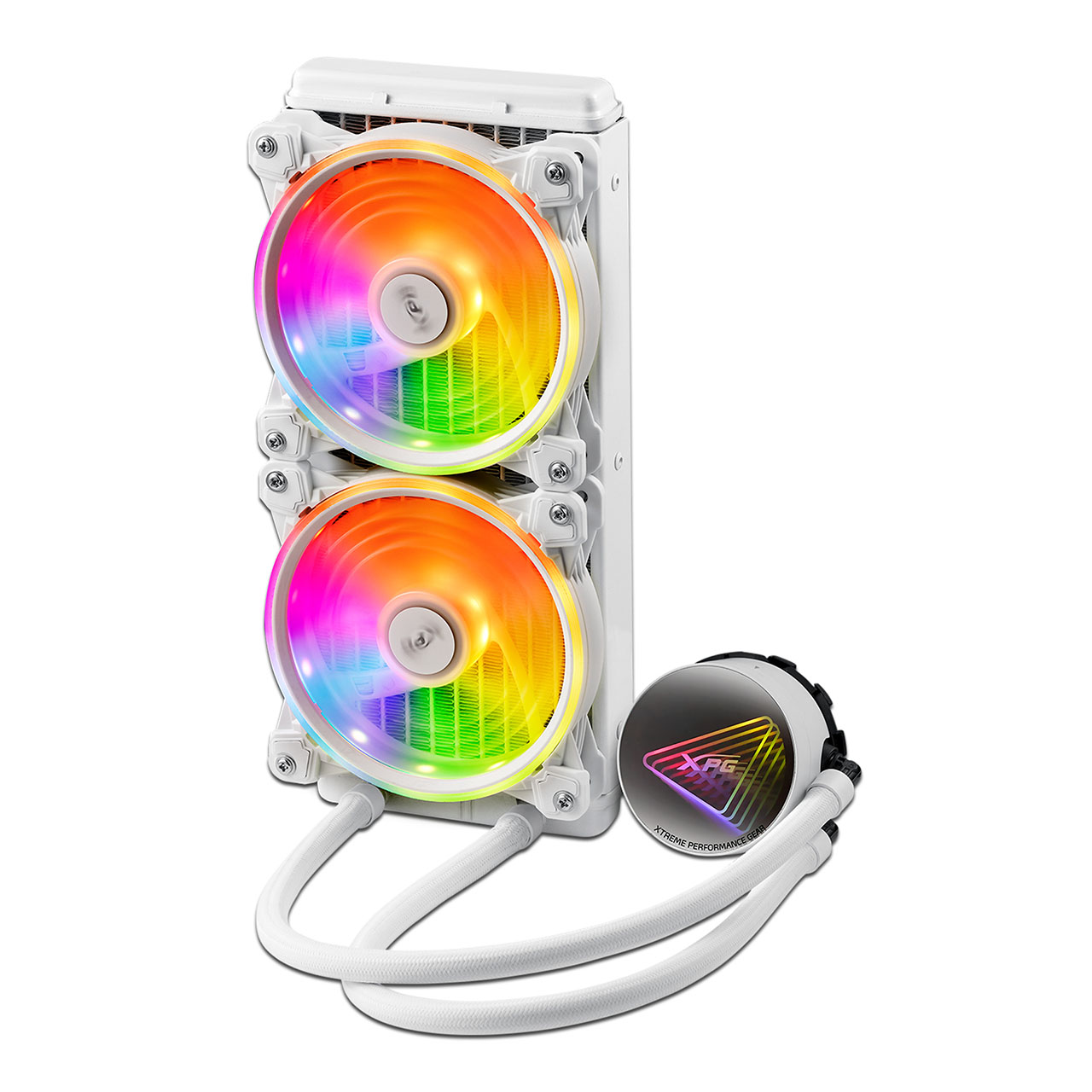 Foto 4 pulgar | Sistema De Enfriamiento Líquido Xpg Levante Argb De 240mm. Color Blanco