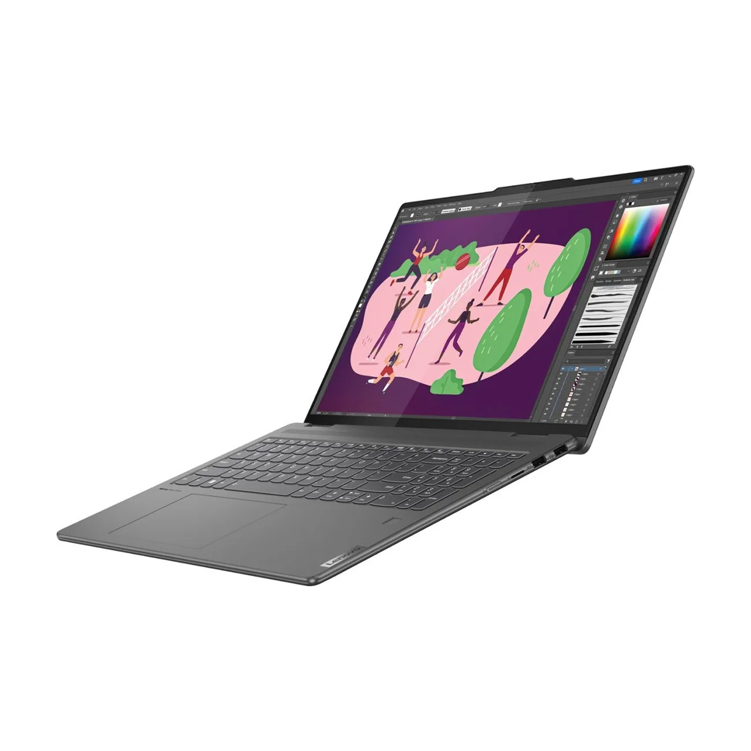 Foto 4 pulgar | Lenovo Yoga 7i 2 En 1 (83dl0002us) 16'' 2k Touch Core Ultra 7 16gb 1tb Ssd W11 Gris