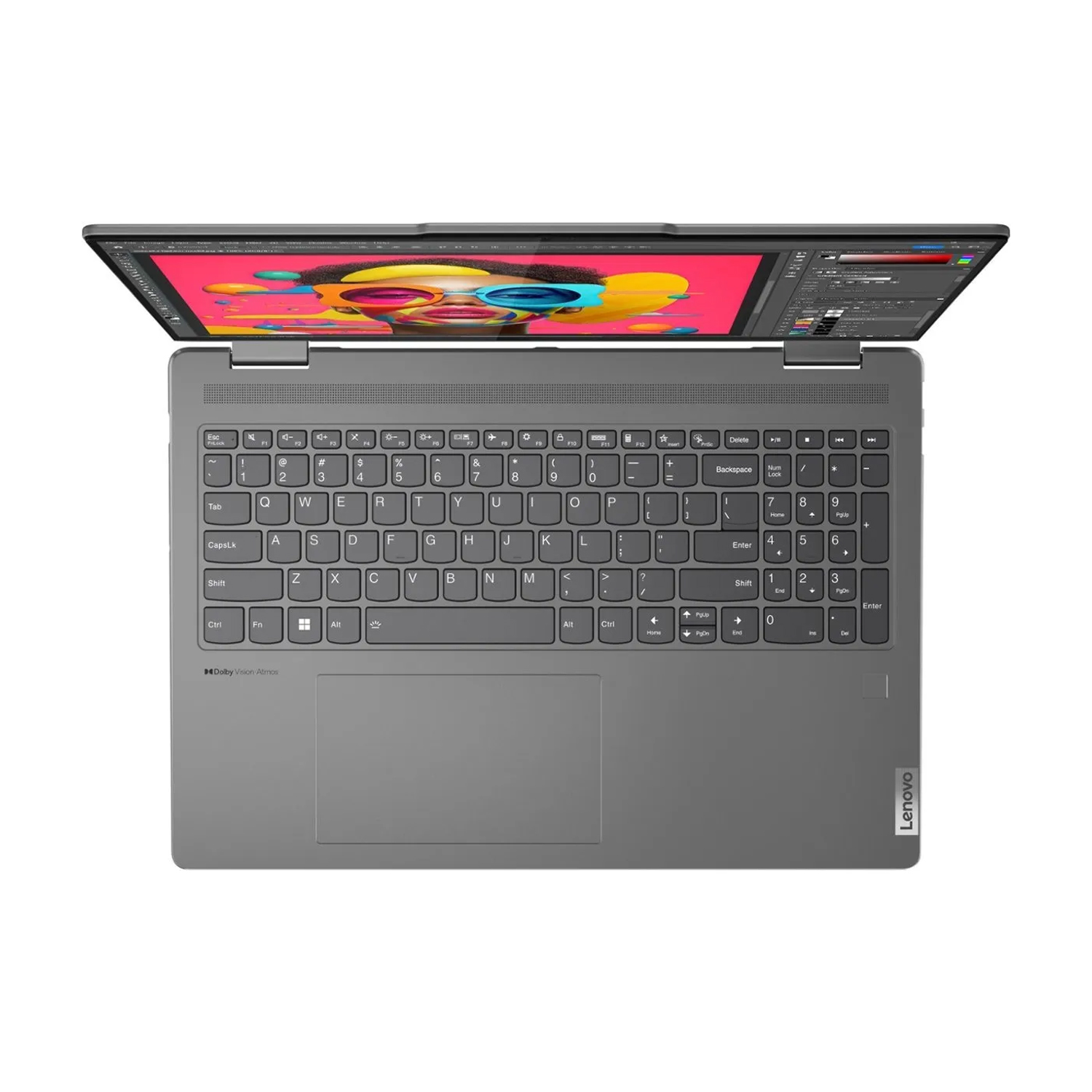 Foto 6 pulgar | Lenovo Yoga 7i 2 En 1 (83dl0002us) 16'' 2k Touch Core Ultra 7 16gb 1tb Ssd W11 Gris
