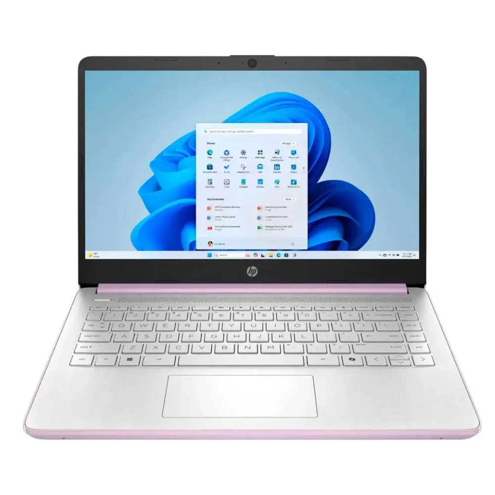 Foto 2 pulgar | Hp Intel Celeron 14-6014dx 4gb Ram 128gb 14'' Rosa Intel N150 W11
