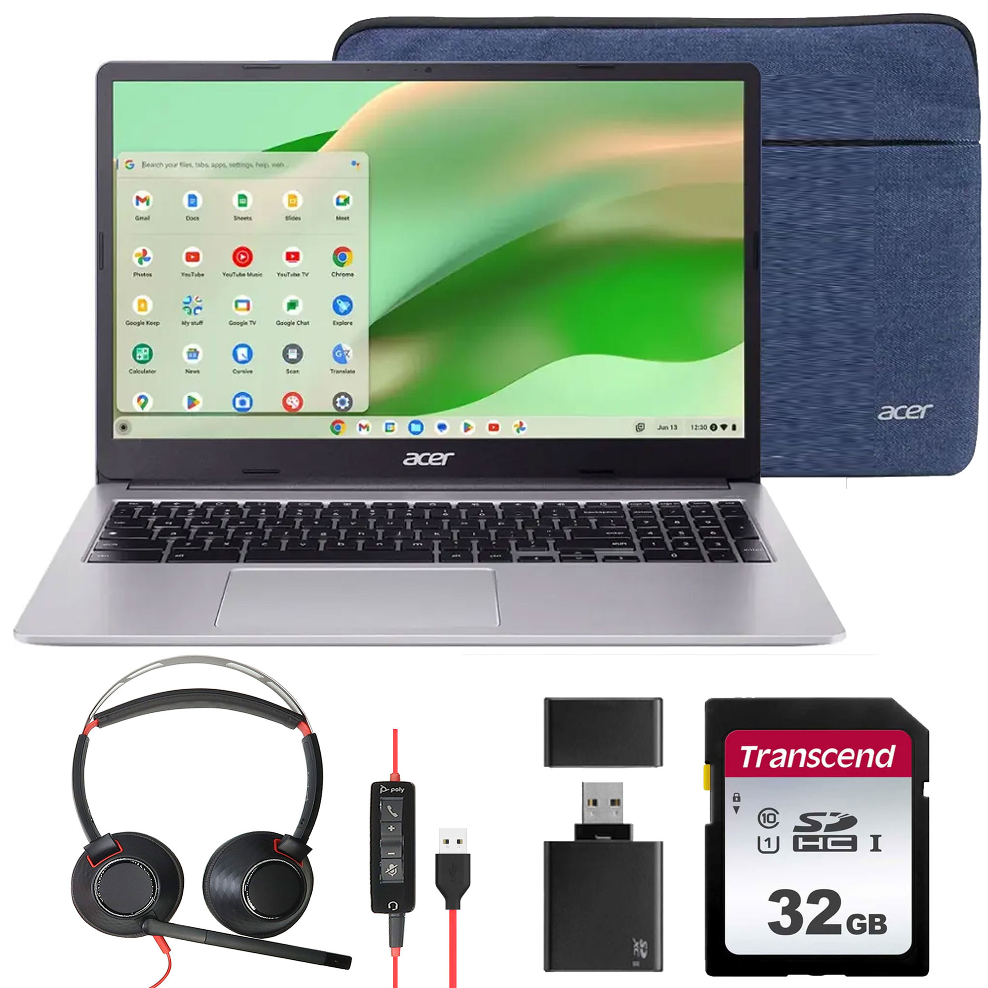 Foto 2 pulgar | Ordenador Portátil Acer Chromebook 315 15.6 Full Hd Intel Celeron De 4 Gb - Venta Internacional.