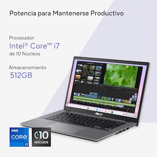 Foto 2 | Laptop Asus Chromebook Plus Cx34 cx3402 Intel Core i3 8GB 256G UFS Pantalla Táctil 15.6" FHD Gris