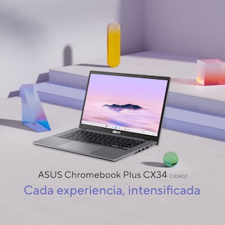 Foto 7 | Laptop Asus Chromebook Plus Cx34 cx3402 Intel Core i3 8GB 256G UFS Pantalla Táctil 15.6" FHD Gris