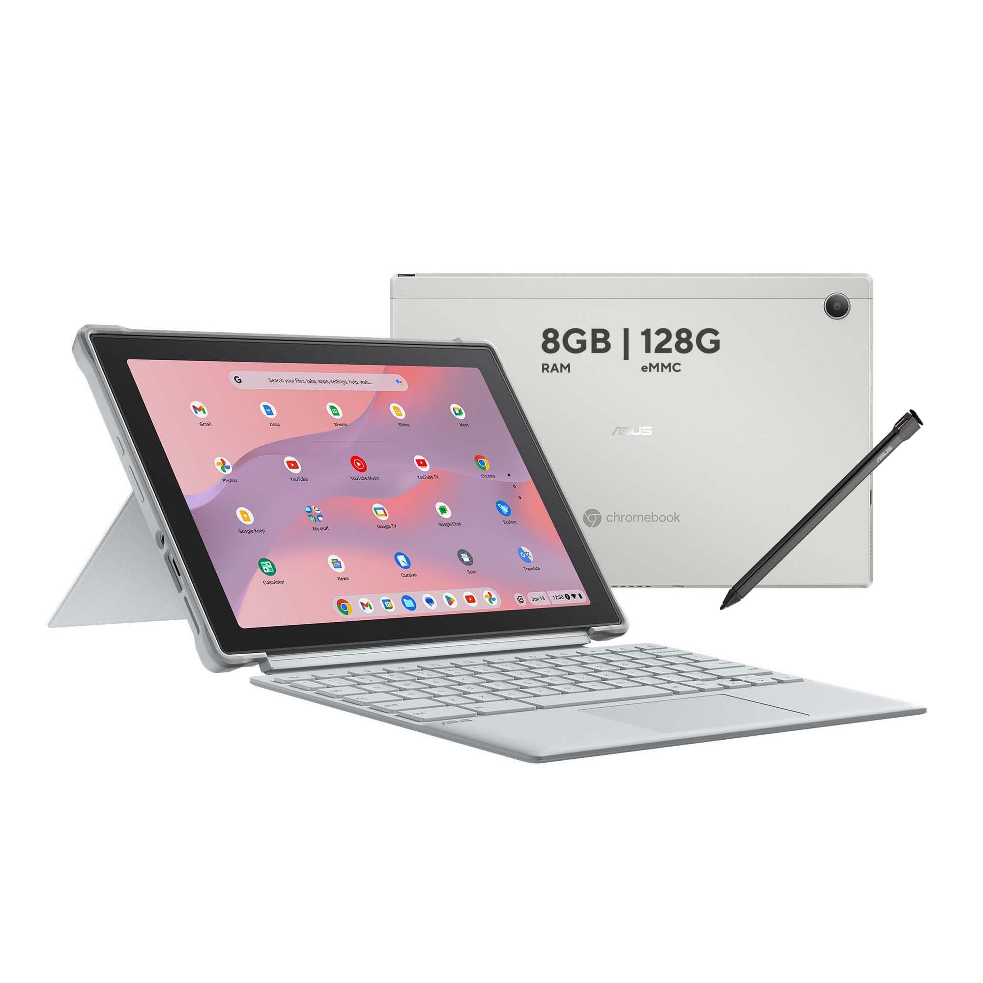 Foto 2 pulgar | Asus Chromebook Cm30 Detachable  8gb  128g Emmc  Pantalla Touch 10.5'' Wuxga  Plata