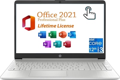Foto 1 | Portátil Hp 15.6 Para Empresas Y Estudiantes Intel Core I3-1215u De 8 Gb De Ram - Venta Internacional.