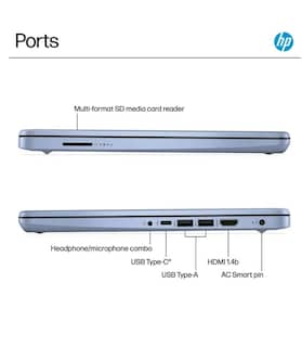 Foto 5 | Ordenador Portátil Hp 2025 Student Business De 14 Pulgadas Intel N150 De 16 Gb/128 Gb - Venta Internacional.