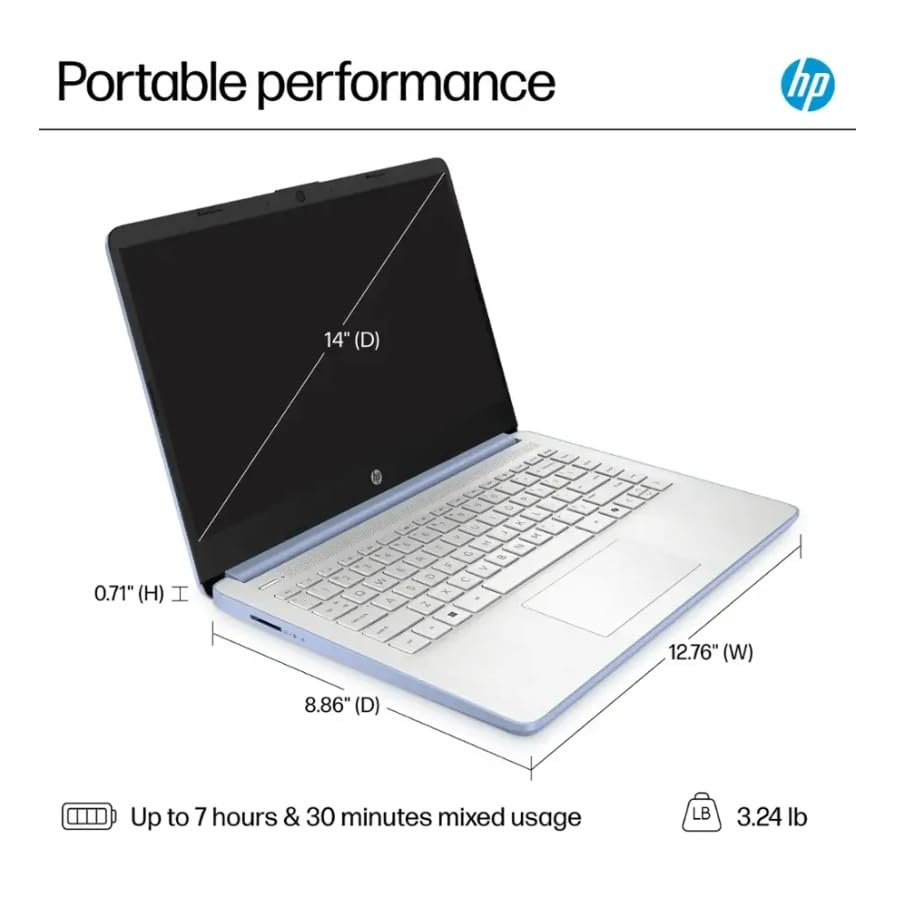 Foto 7 pulgar | Ordenador Portátil Hp 2025 Student Business De 14 Pulgadas Intel N150 De 16 Gb/128 Gb - Venta Internacional.