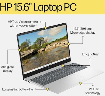 Foto 2 | Ordenador Portátil Hp 15 15.6 Fhd Intel Quad-core 16 Gb Ram 256 Gb Ssd W11 Pro - Venta Internacional.