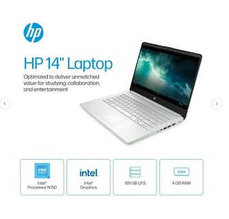 Foto 3 | Ordenador Portátil Hp 2025 Student Business De 14 Pulgadas 16 Gb De Ram Y 128 Gb De Ssd - Venta Internacional.
