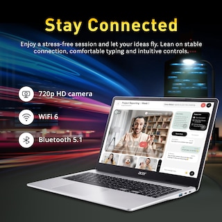 Foto 5 | Ordenador Portátil Acer Chromebook 315 De 15 6 Pulgadas Con Procesador Intel Pentium N6000 De 4 Gb De Ram - Ven