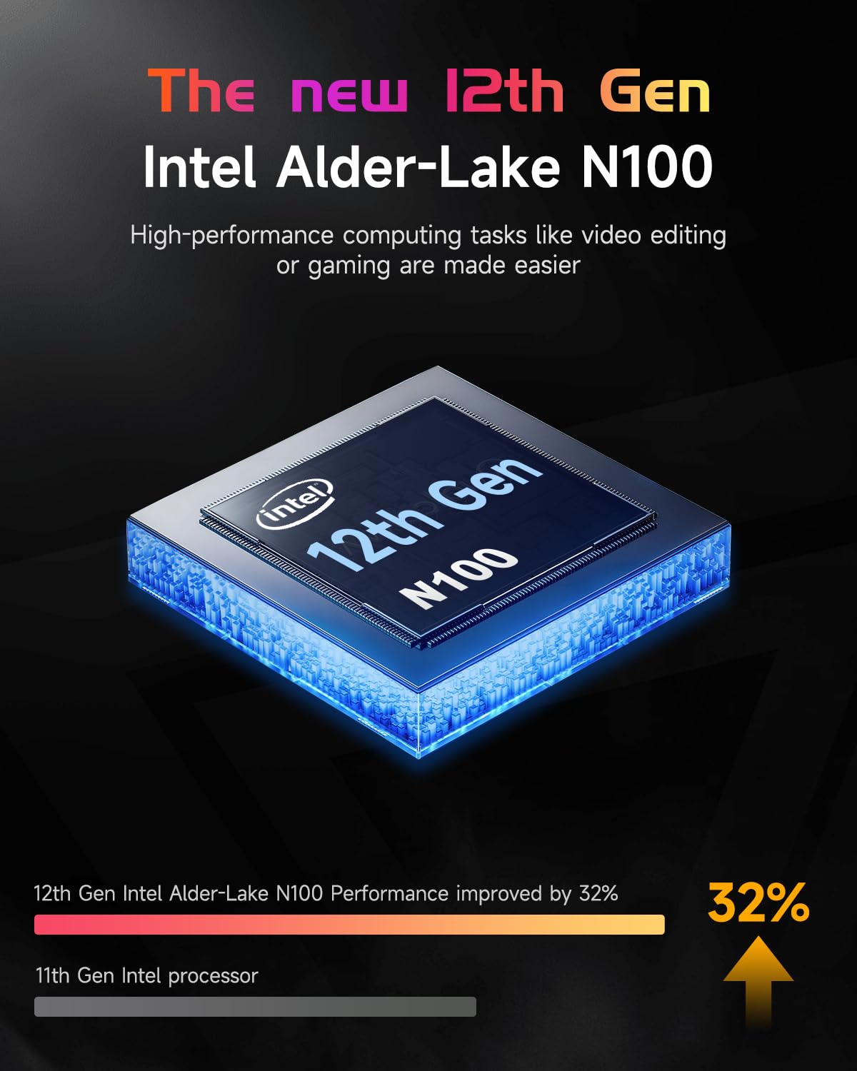 Foto 5 pulgar | Ordenador Portátil Nimo Ips Fhd De 15 6 Pulgadas  Intel Pentium N100  16 Gb De Ram  512 Gb  Ssd - Venta Internacional.