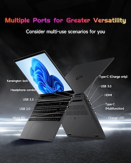 Foto 5 | Ordenador Portátil Nimo Ips Fhd De 15 6 Pulgadas Intel Pentium N100 16 Gb De Ram 512 Gb Ssd - Venta Internacional.