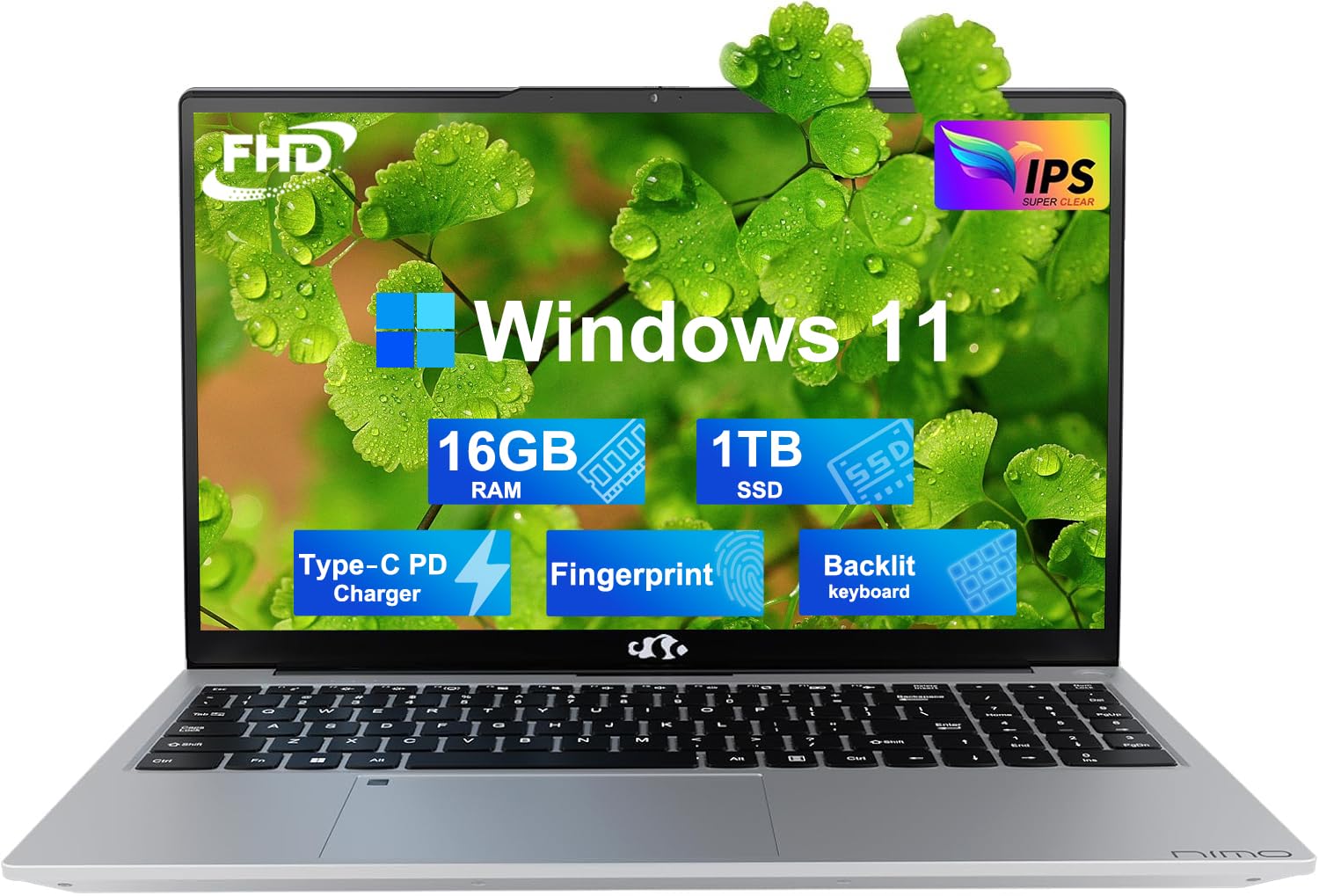 Foto 2 pulgar | Ordenador Portátil Nimo 15.6 Fhd Intel Pentium N100 16 Gb Ram 1 Tb Ssd Win 11 - Venta Internacional.