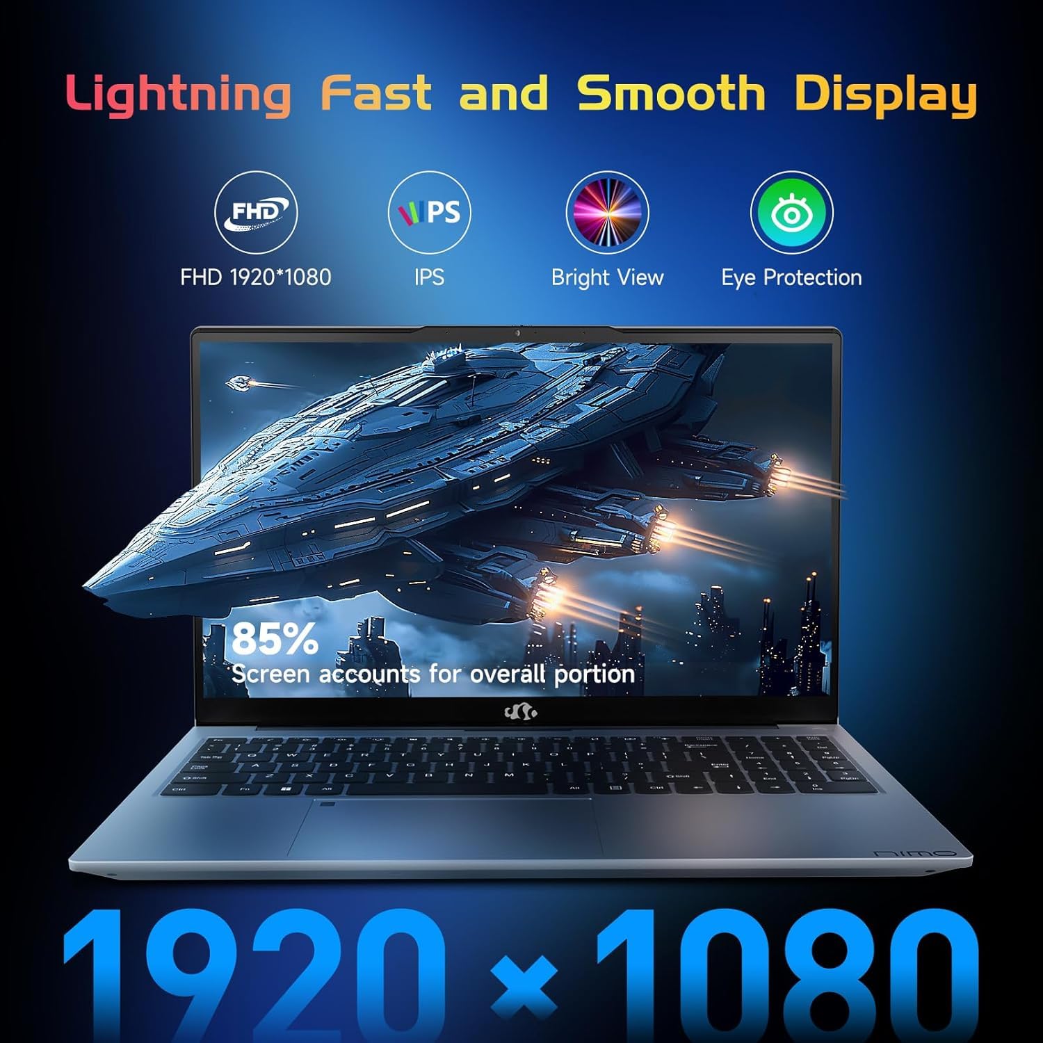 Foto 6 pulgar | Ordenador Portátil Nimo 15.6 Fhd Intel Pentium N100 16 Gb Ram 1 Tb Ssd Win 11 - Venta Internacional.