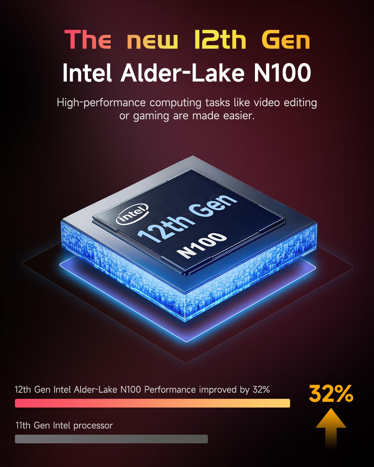 Foto 8 pulgar | Ordenador Portátil Nimo Ips Fhd De 15 6 Pulgadas  16 Gb De Ram  1 Tb  Ssd  Intel Pentium N100 - Venta Internacional.