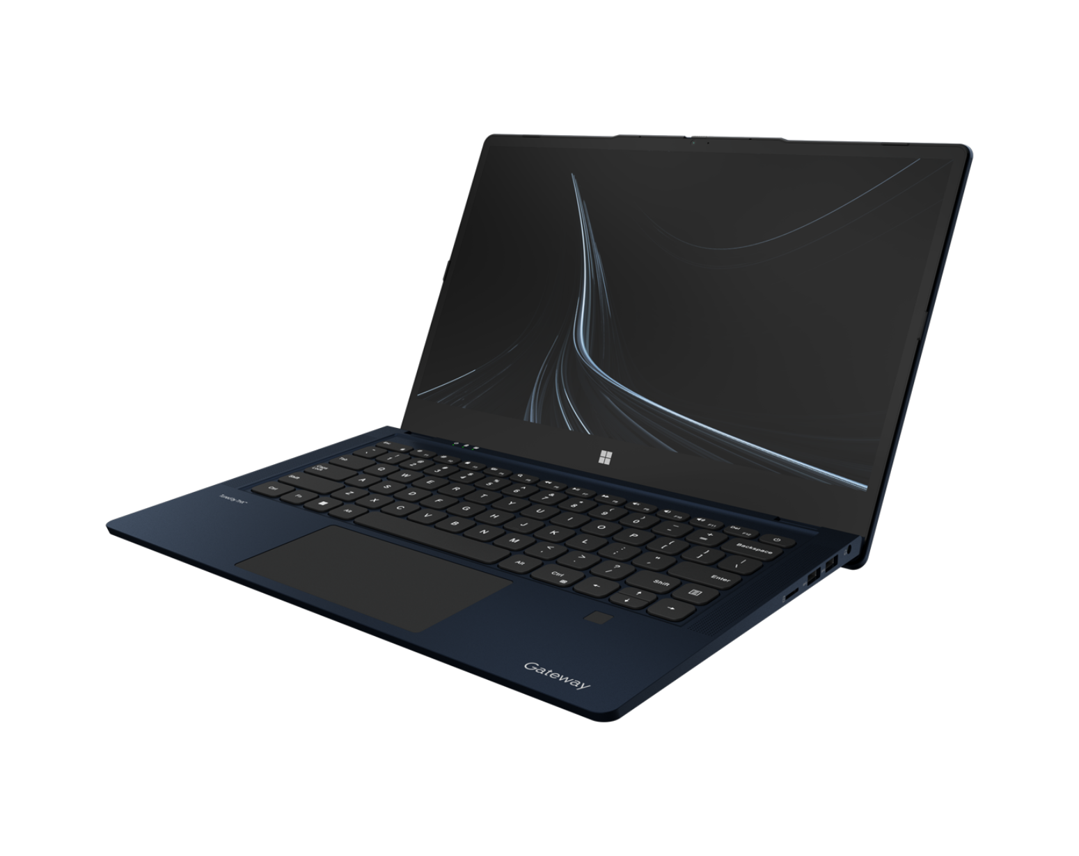 Foto 3 pulgar | Laptop Gateway Ultra Slim Gwtc71427 Intel Ci7-1255u 8gbram 512gb Ssd  14p'' Touch Screen Huella   Win 11h color Negro