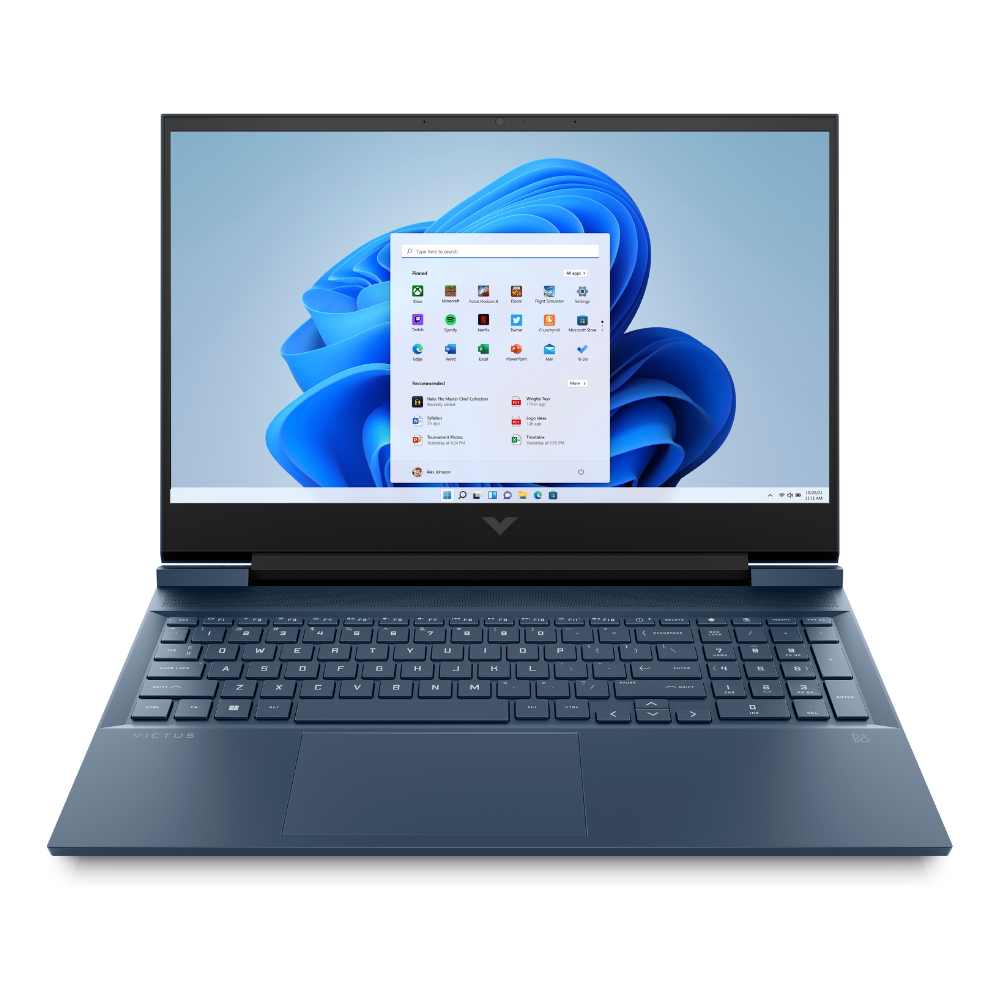 Foto 2 | Laptop Gamer HP Victus 16-D0538LA Win 11 Corei5 8 GB RAM 512 GB SSD Azul + Bocina BT + Mochila HP + Antivirus 1 Año