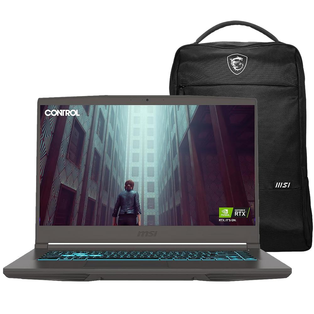 Foto 2 pulgar | Laptop Gamer MSI Thin 15 Geforce RTX 4050 6 GB GDDR6 I5 12450h 16 GB DDR4 512 GB SSD 15.6'' Español + Mochila