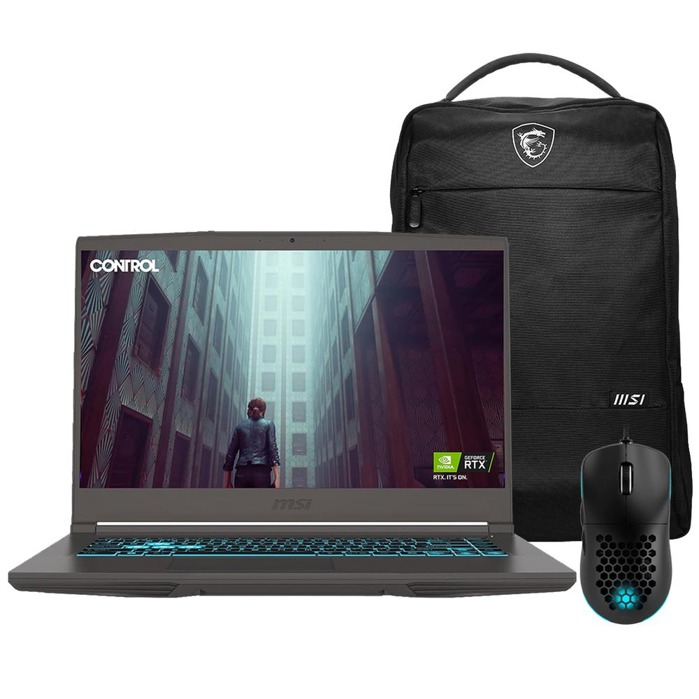 Laptop Gamer Msi 15.6' Thin 15 Geforce Core I5 32gb+Mochila y Mouse $25,199