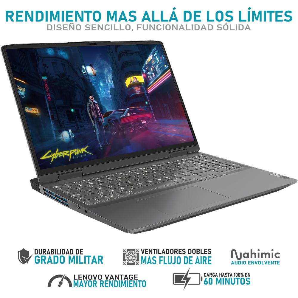 Foto 4 pulgar | Laptop Lenovo Loq Nvidia Geforce Rtx 4050 Intel Core I5 16gb Ram 512gb Ssd con Mouse