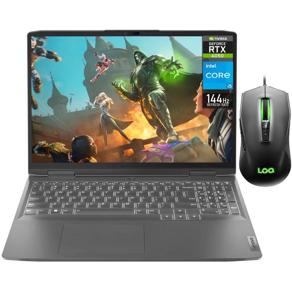 Laptop Lenovo Loq Nvidia Geforce Rtx 4050 Intel Core I5 8gb Ram 512gb Ssd con Mouse $19,999