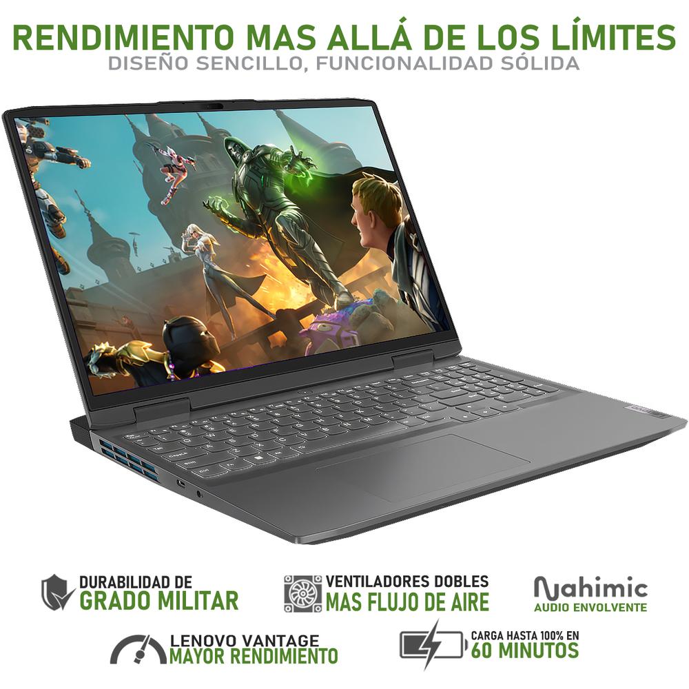 Foto 4 pulgar | Laptop Lenovo Loq Nvidia Geforce Rtx 4050 Intel Core I5 8gb Ram 512gb Ssd con Mouse