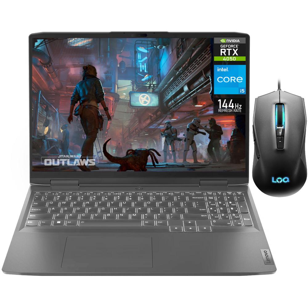 Laptop Lenovo Loq Nvidia Geforce Rtx 4050 Intel Core I5 32gb Ram 1.5tb Ssd con Mouse $23,899