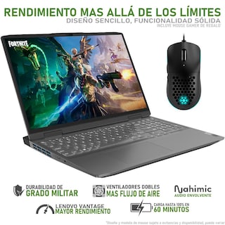Foto 3 | Laptop Lenovo Loq Nvidia Geforce Rtx 2050 Intel Core I5 16gb Ram 512gb Ssd con Mouse