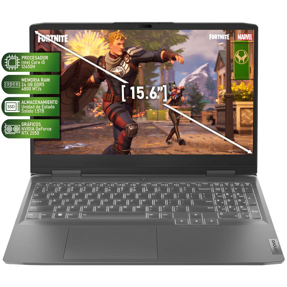 Foto 3 pulgar | Laptop  Lenovo Loq Nvidia Geforce Rtx 2050 Intel Core I5 24gb Ram 1.5tb Ssd con Mouse