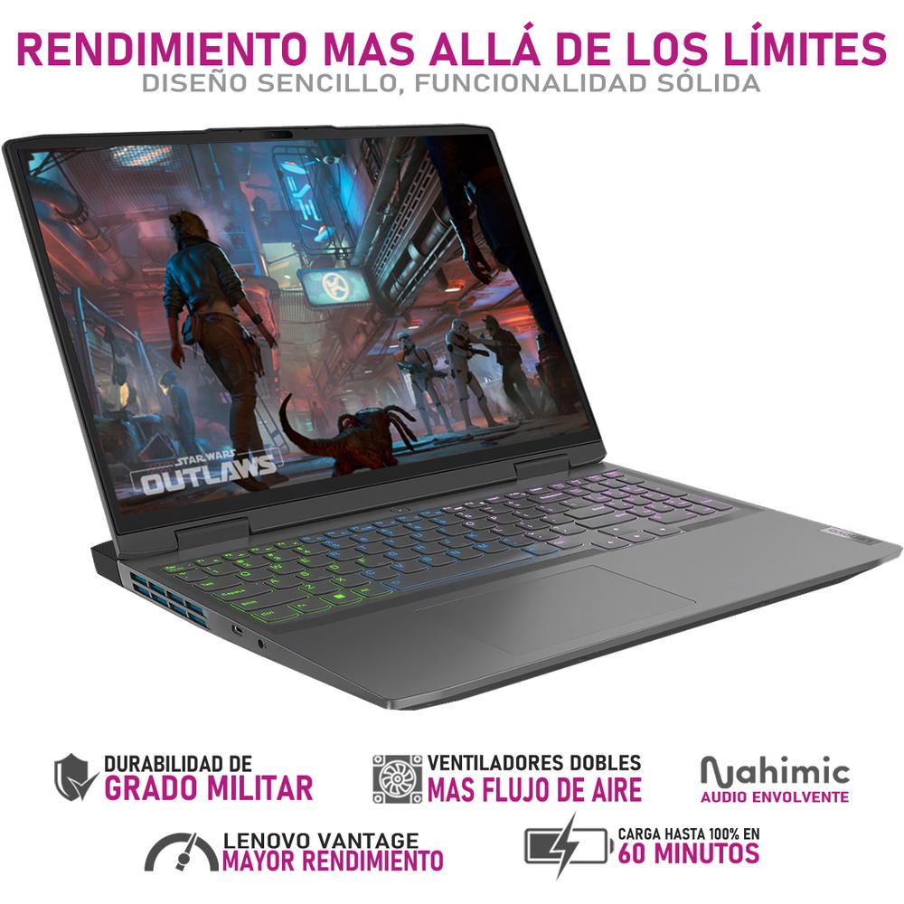 Foto 4 pulgar | Laptop Gamer Lenovo Loq Nvidia Geforce Rtx 4060 Intel Core I7 13620h 16gb Ram 1.5tb Ssd 16'' W11h Teclado En Españo