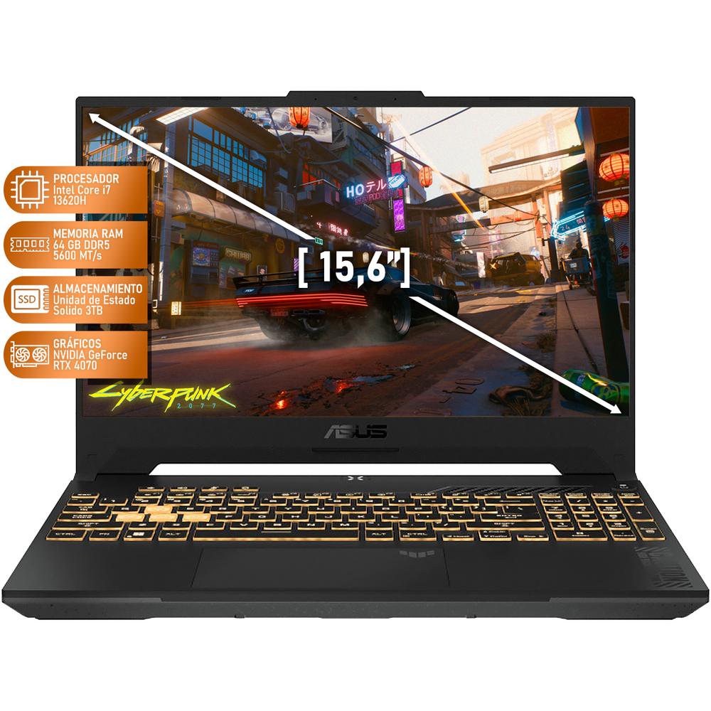 Foto 3 pulgar | Laptop Gamer Asus Tuf Gaming F15 RTX 4070 Teclado en Inglés