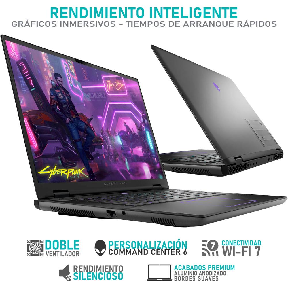 Foto 5 pulgar | Laptop Gamer Alienware de 16" M16 R2 Geforce Rtx 4070 Intel Core Ultra 7 16gb Ram 1tb Ssd