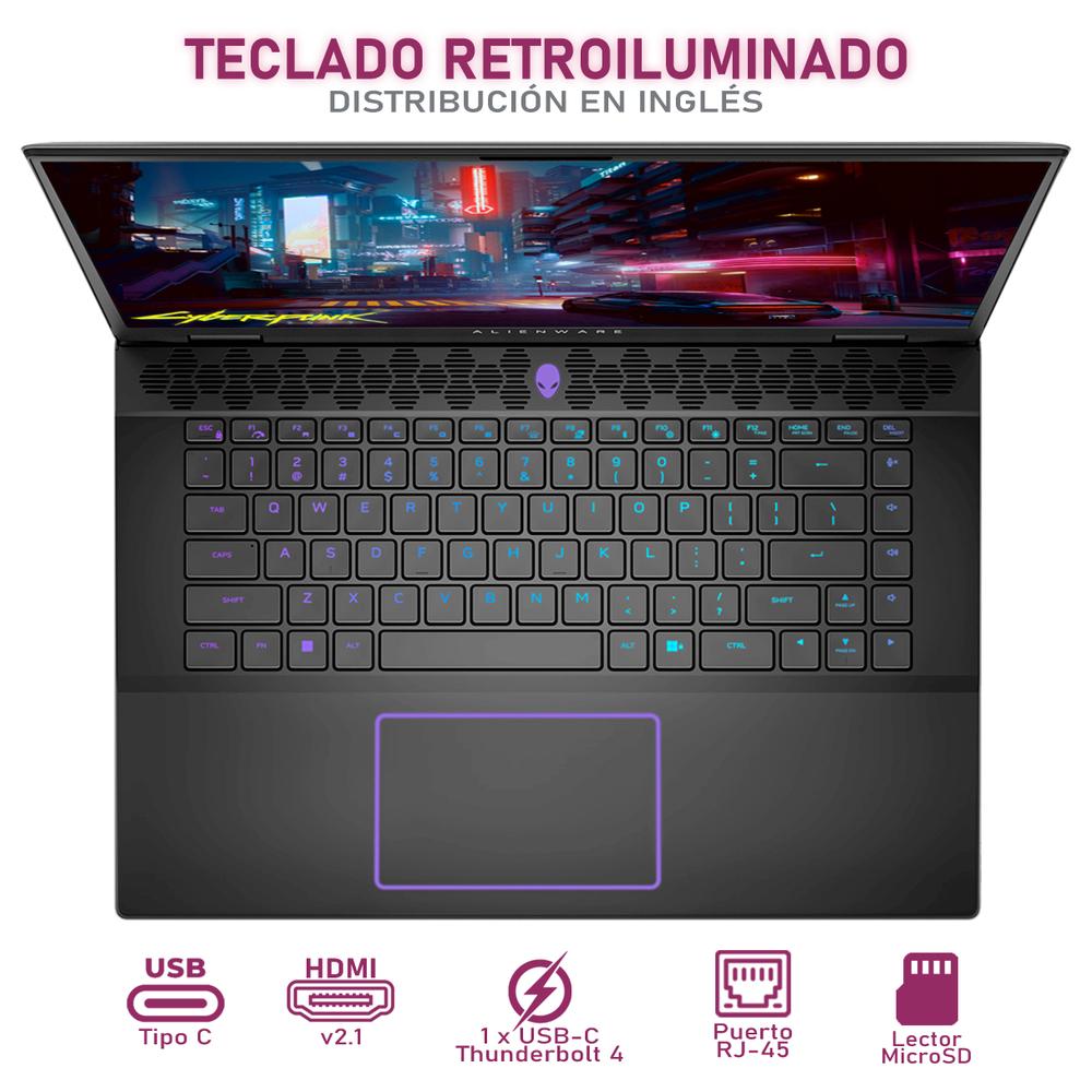 Foto 6 pulgar | Laptop Gamer Alienware de 16" M16 R2 Geforce Rtx 4070 Intel Core Ultra 7 16gb Ram 1tb Ssd